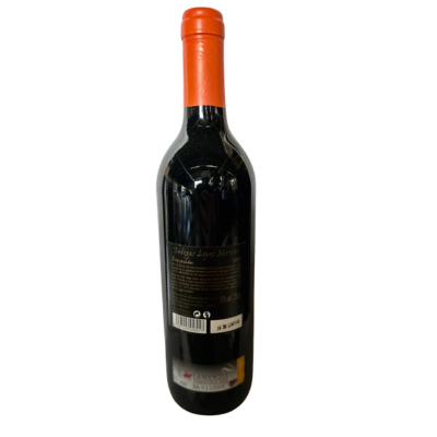 Bodega Lopez Mercier Tempranillo 2008 Backlabel