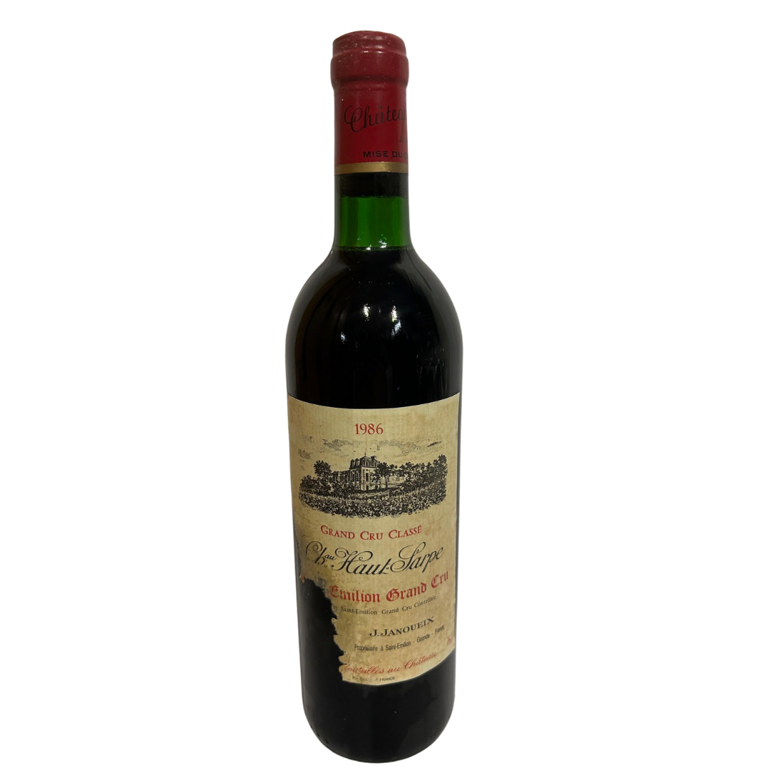 Château Haut Sarpe 1986 (Damaged Label)
