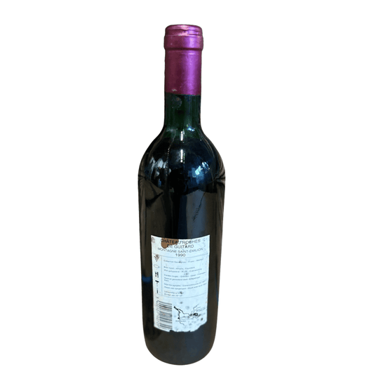 Château Roches Guitard 1993 Backlabel