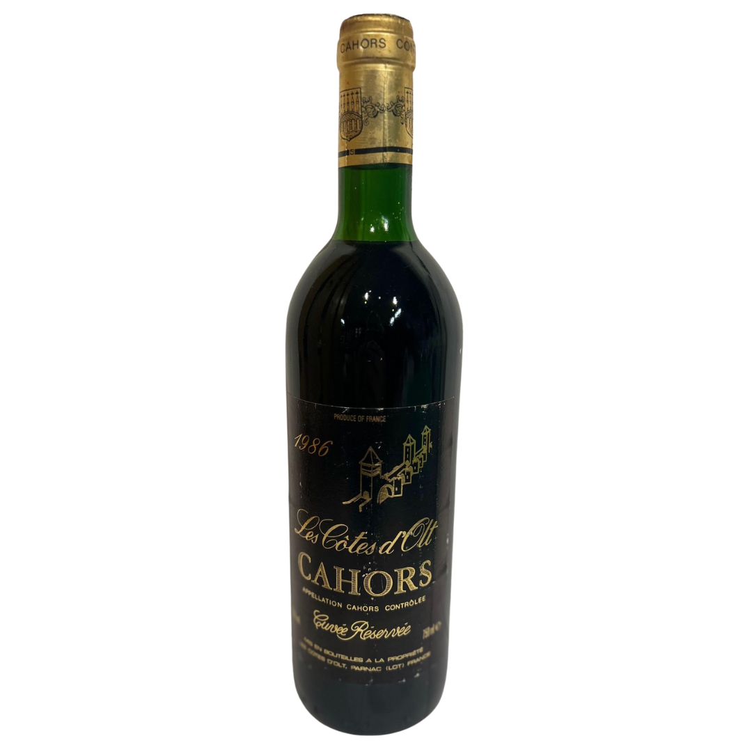 La Côtes d'Or Cahors 1986