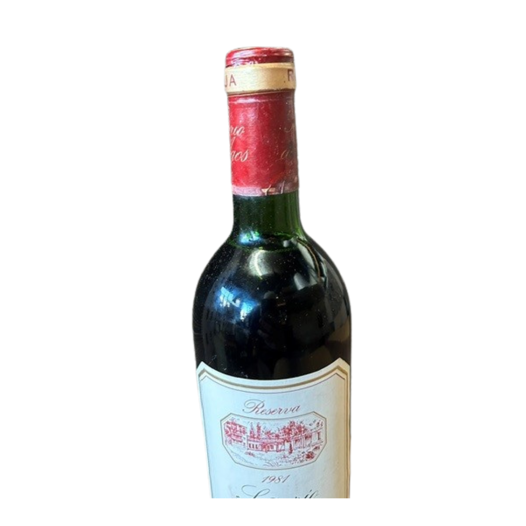 Señorío de Agós Rioja Reserva 1981 Vulling