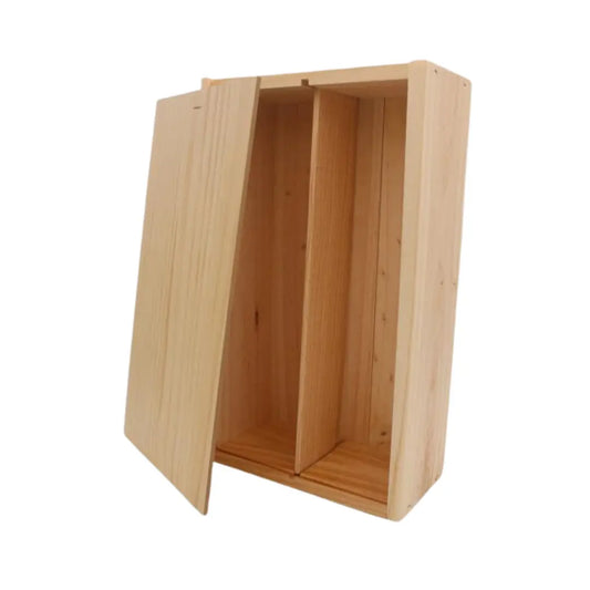 Wijnkist voor 2 flessen