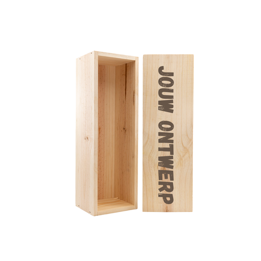 Wijnkist met jouw ontwerp - Jouwgeboortewijn.nl | Een wijn uit jouw geboortejaar |