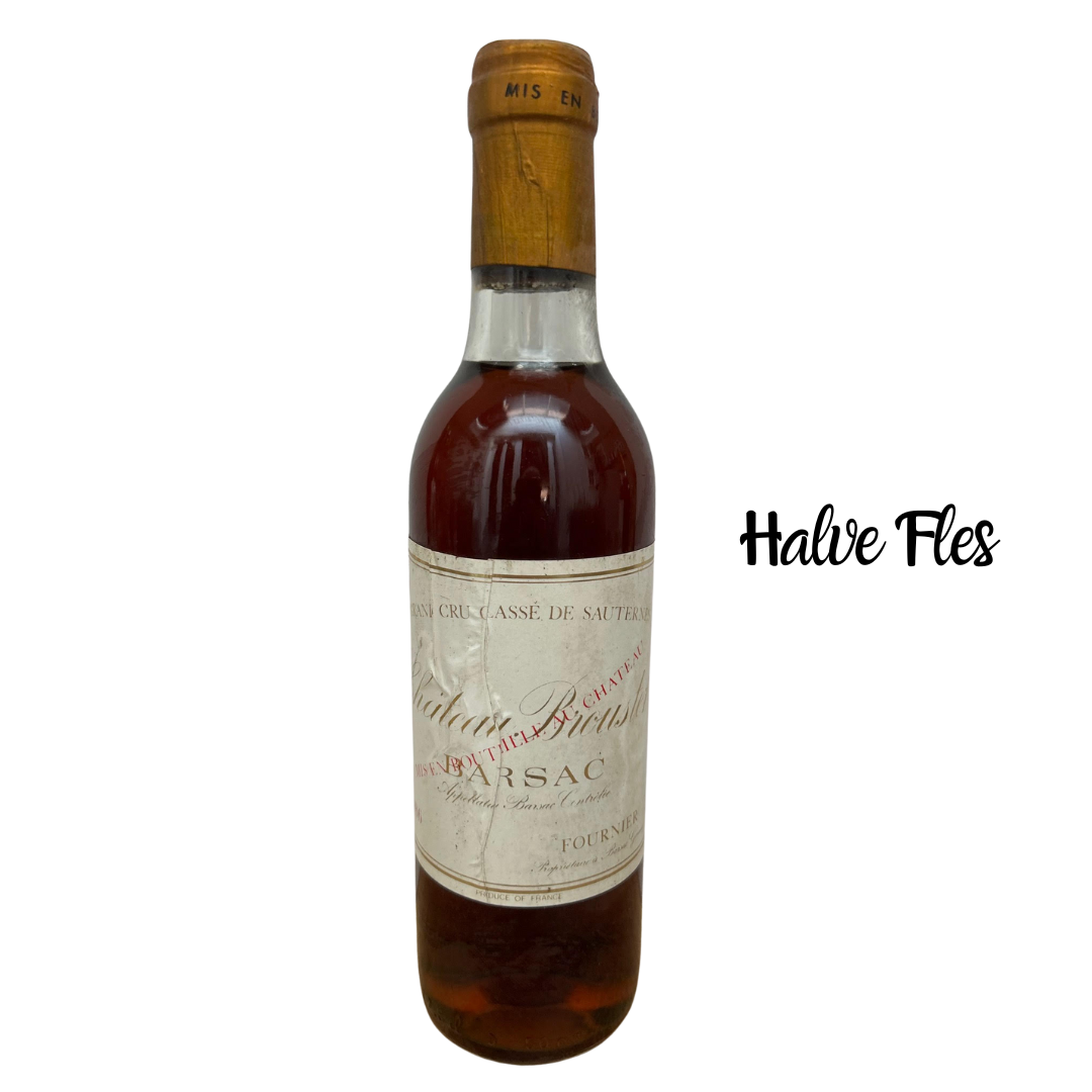 Château Broustet Barsac 1986 0,375l - Jouwgeboortewijn.nl | Een wijn uit jouw geboortejaar |