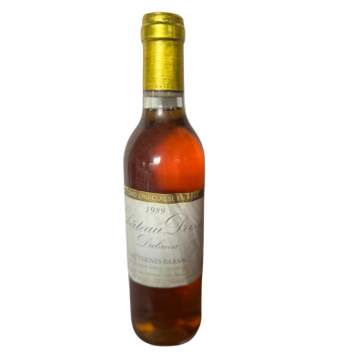 Château Doisy Sauternes-Barsac 1989 (Beschadigd label)