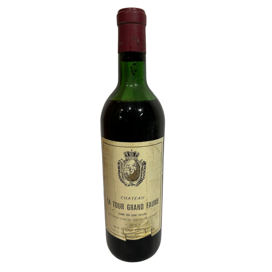 Château La Tour Grand Faurie 1979 (Bad Label)