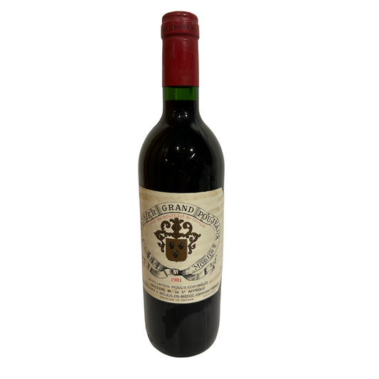 Gressier Grand Poujeaux 1981