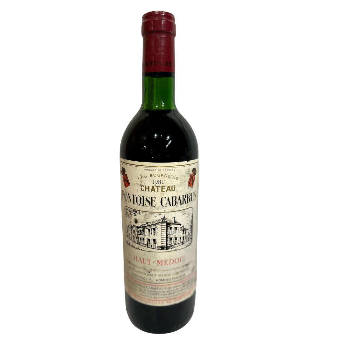 Château Pontoise Cabarrus 1981