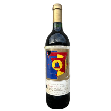 Collectif des Barriques Pauillac Cuvée 1986 (beschadigd label)