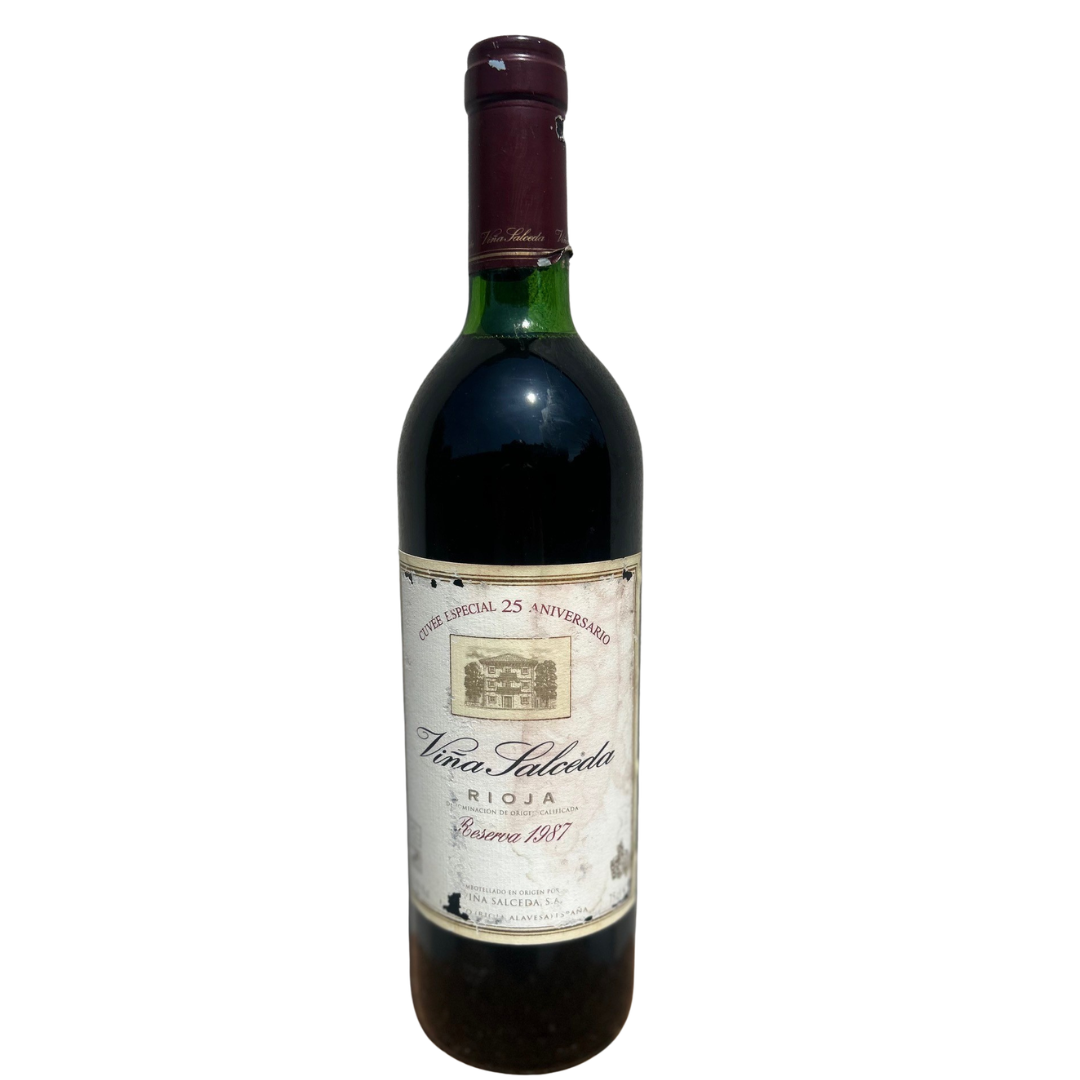 Vina Salceda Rioja Reserva 1987